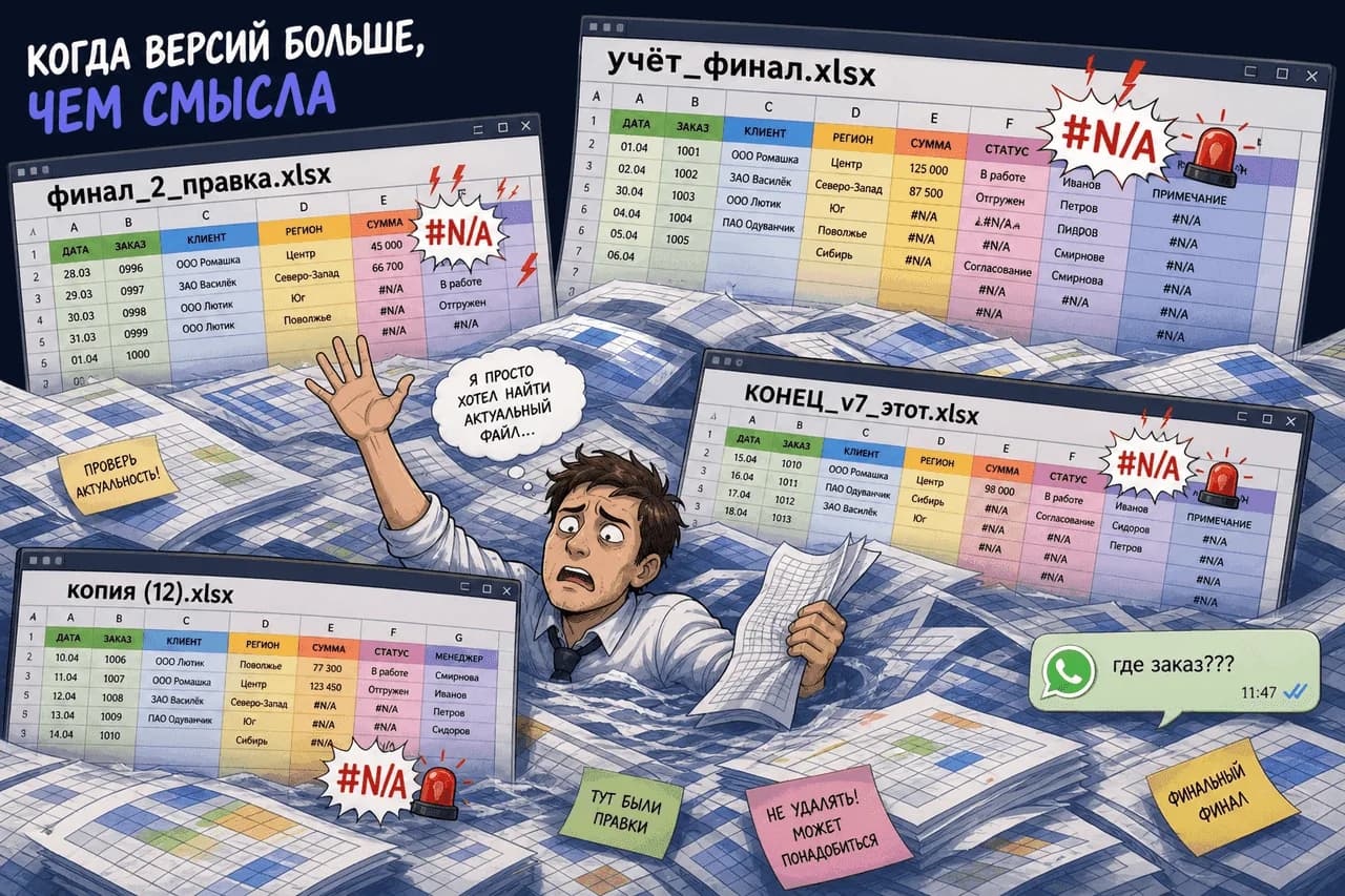 Автоматизация бизнеса: заявки и статусы вместо Excel