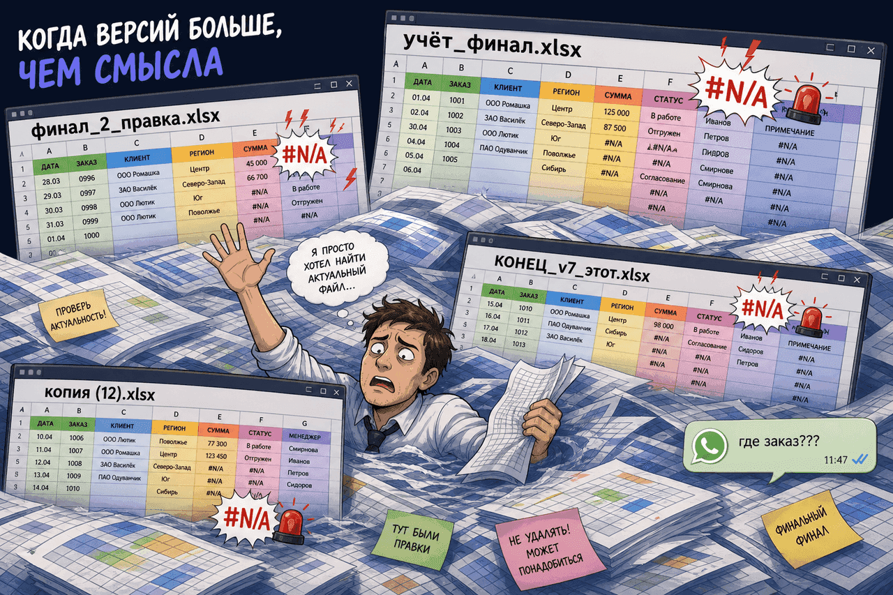 Автоматизация заявок: статусы вместо Excel и чатов