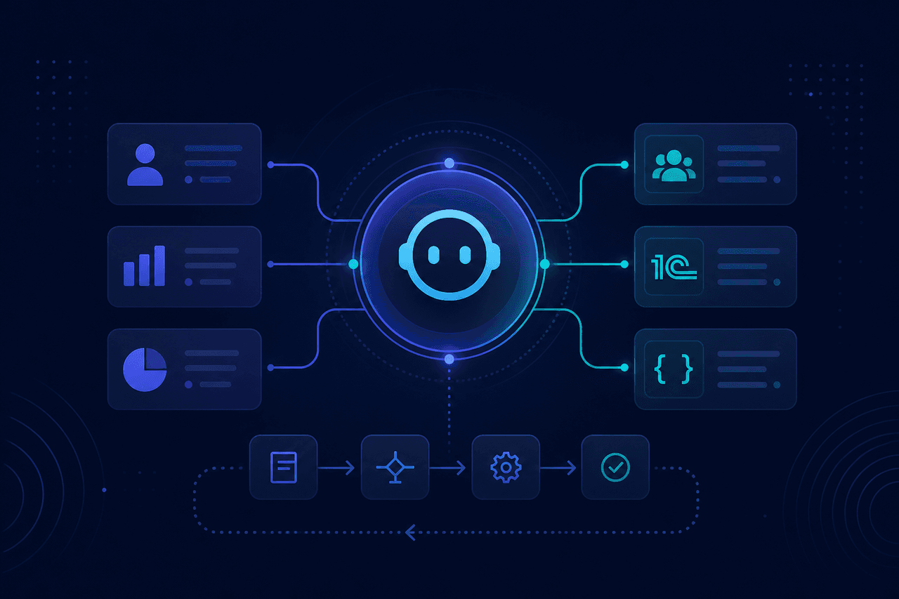 企业 AI Agent 开发:LLM、编排、CRM、ERP 与 API 集成于企业边界内
