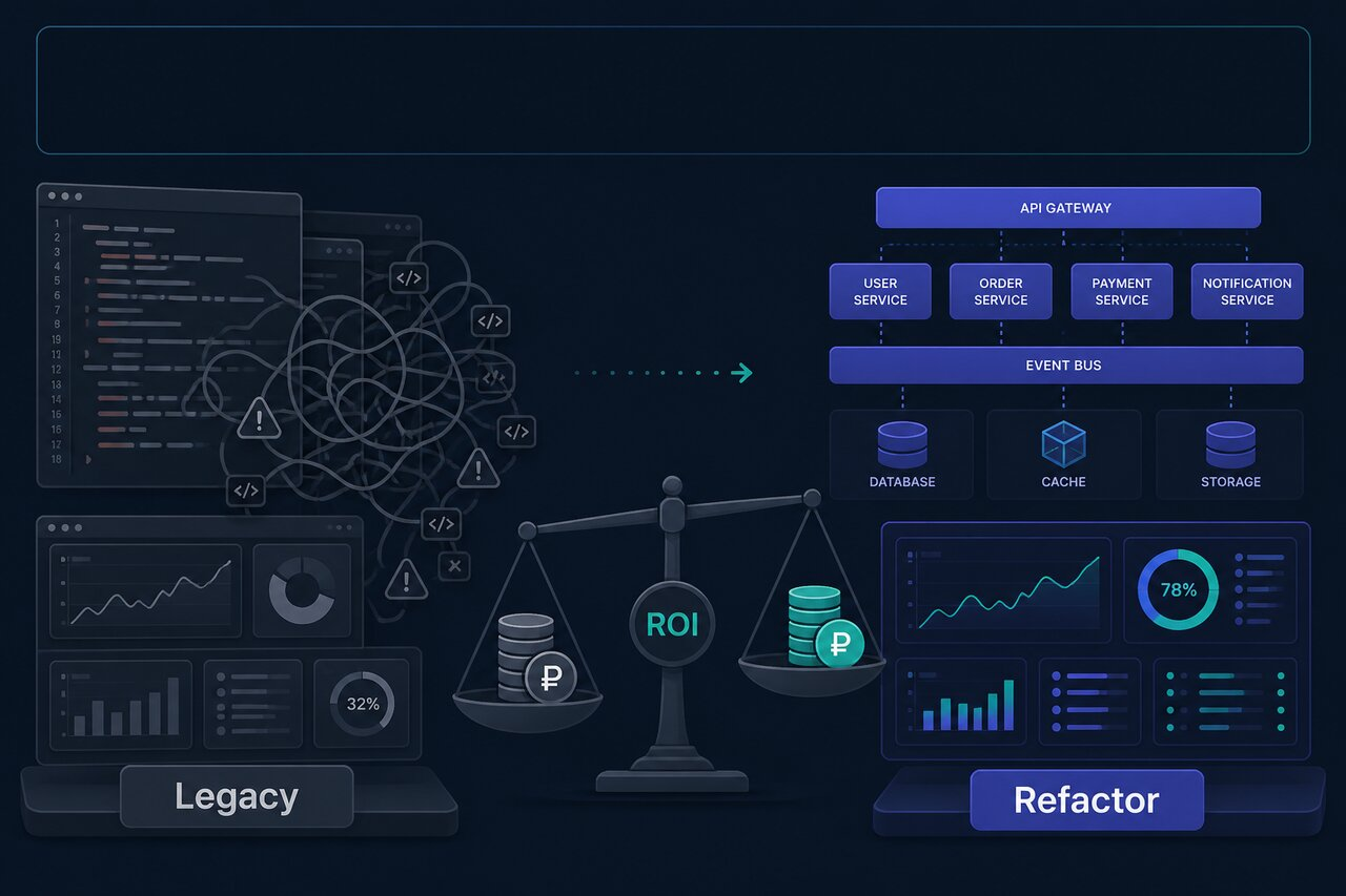 遗留系统:全面重写与分层重构的 ROI 对比